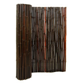 Rolled Bamboo Fence