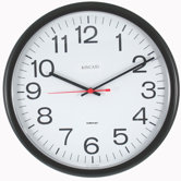 Always Set � Tubular Wall Clock in Black