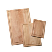 3-Piece Wood Cutting Board Set