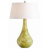 Santana Swirl Glass Lamp