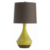 Treva Electric Hand Thrown Terracotta Lamp