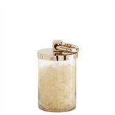 Brooke Glass / Metal Canister