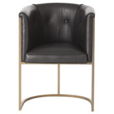 Calvin Top Leather Armchair