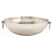 Grace Hammered Metal Bowl