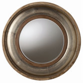 Kathleen Light Wood / Silver Foil Mirror