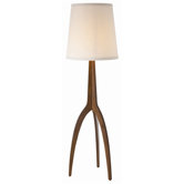 Linden Wood Tripod Floor Lamp
