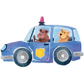 Safari Friends Wall Decal