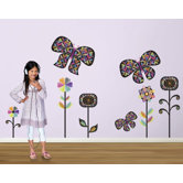 Rainbow Garden Wall Decal