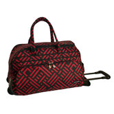 Dots 20" 2 Wheeled Carry-On Duffel
