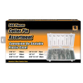 Black Bull 560 Piece Cotter Pin Assortment Set