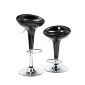 Adjustable Molded Bar Stool (Set of 2)