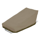 Villa Patio Chaise Cover In Birch and Walnut