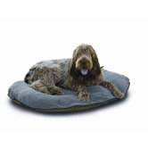 Heritage Travel Dog Bed in Loden and Grey