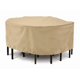 Terrazzo Patio Table and Chair Set Cover