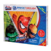 100 Piece 3D Breakthrough Marvel Heroes Puzzle