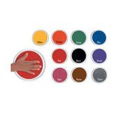 Jumbo Circular Washable Pads Gold