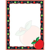 Apple Chalkboard Computer Paper