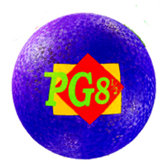Playground Ball 8-1/2 Purple