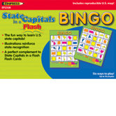 State Capitals In A Flash Bingo
