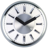 Round Case Clock with Date