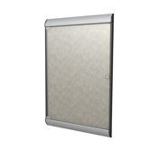 1-Door Silhouette Enclosed Tackboard