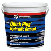 10 Lb Pail Quick Plug&reg; Hydraulic Cement 14090