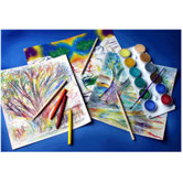Rainbow White Scratch-art 12 Sht