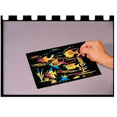 Scratch-art Board 10 Sht Multi