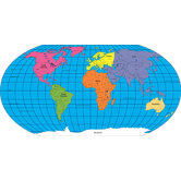 Practice Map Labeled World 30 Sht