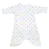 Organic Muslin Animal Wrap Gown