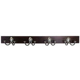 4 Hook Coat Rack