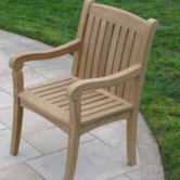 Teakwood Compton Dining Arm Chair