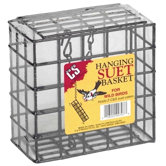 Back To Back Double Suet Feeder in Black