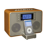 Tempo IPod Docking Station in Oak
