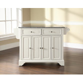 LaFayette Kitchen Island with Granite Top