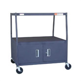 44" High TV Cart for 36" TV Monitor with Cabinet