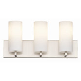 Cambria Vanity Light in Satin Nickel