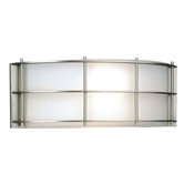 Hollywood Hills Wall Sconce in Metallic Silver