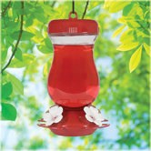Perky-Pet 24 oz. Glass Top Fill Hummingbird Feeder