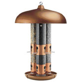 Triple Tube Feeder in Copper