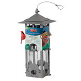 Squirrel Be Gone Feeder in Nickel