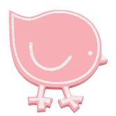 Mini Glitter Fat Bird
