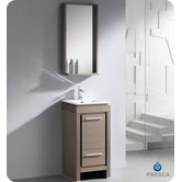 Allier Small Modern Bathroom Vanity with Mirror