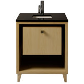 Equility 24" Bathroom Vanity Set with Stone Top