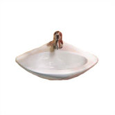 Angle Corner Wall Mount Bathroom Sink