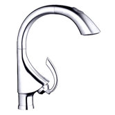 K4 Eco Friendly Single Handle Single Hole Kitchen Faucet with Dual Spray Pull Out