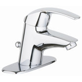Eurosmart Centerset Bathroom Sink Faucet with Single Handle