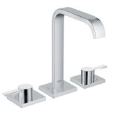 Allure Widespread Bathroom Faucet with Double Lever Handles