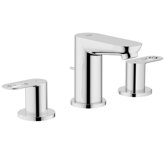 BauLoop Double Handle Widespread Bathroom Faucet