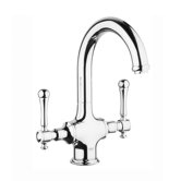 Bridgeford Double Handle Single Hole Bar Faucet with Water Care and Handles Not Included